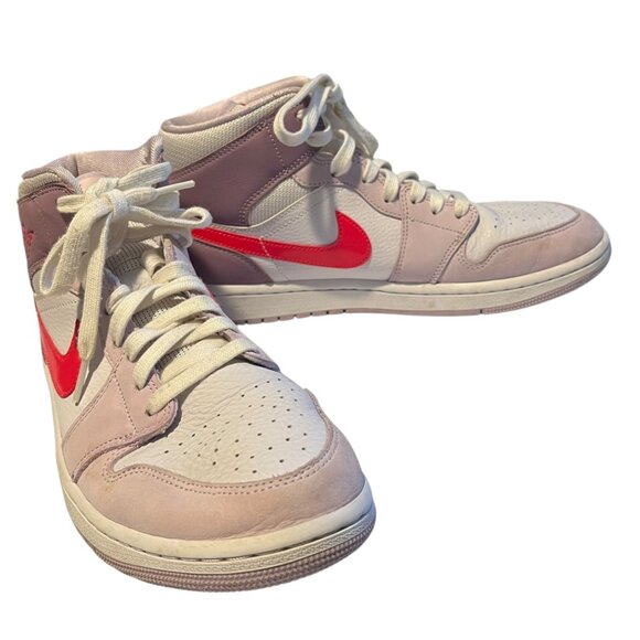 Air Jordan 1 Mid "Valentine’s Day‎ 2022" Sneakers DR0174-500 Sneakers Size 11 - Picture 1 of 14